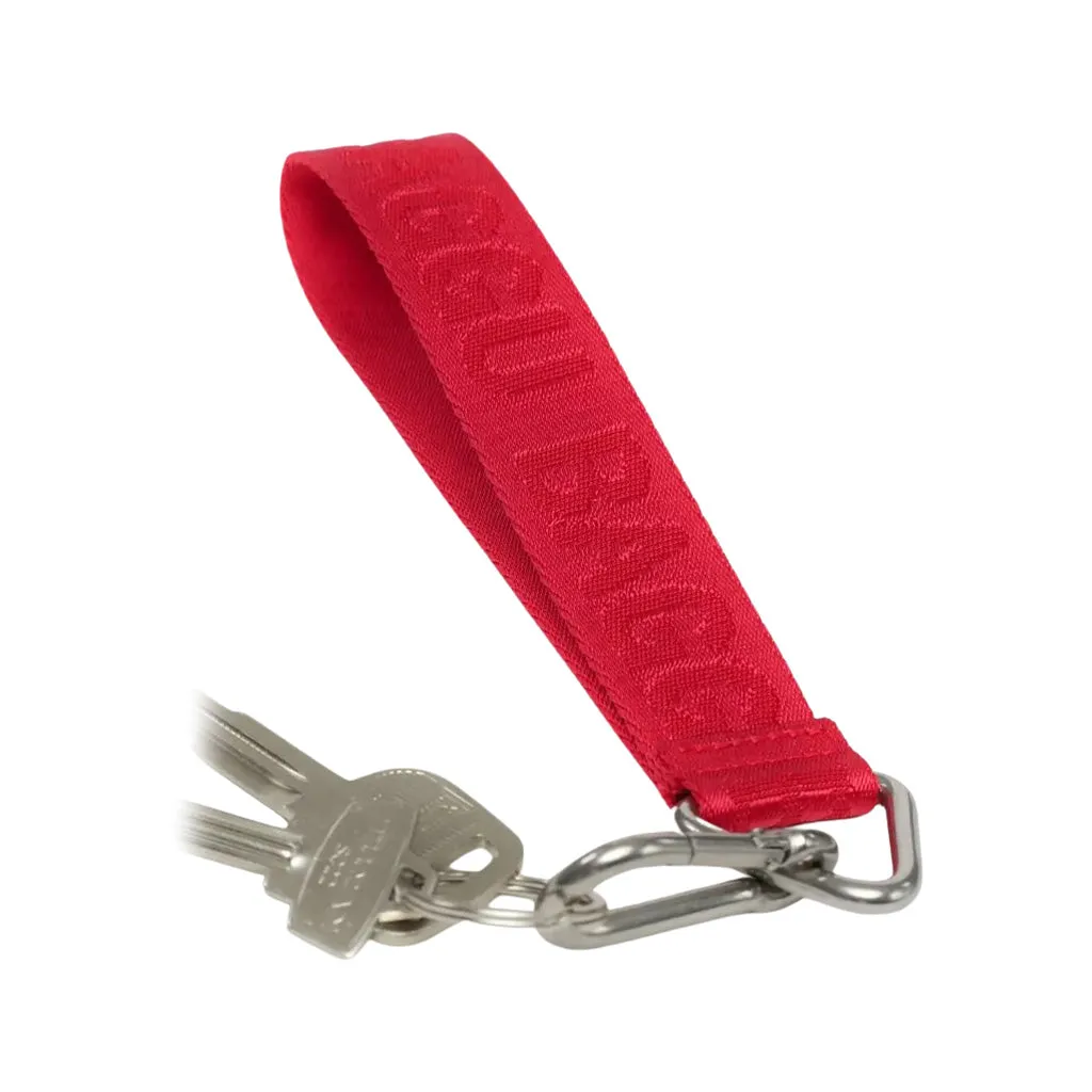 Baggu Logo Keychain, Red