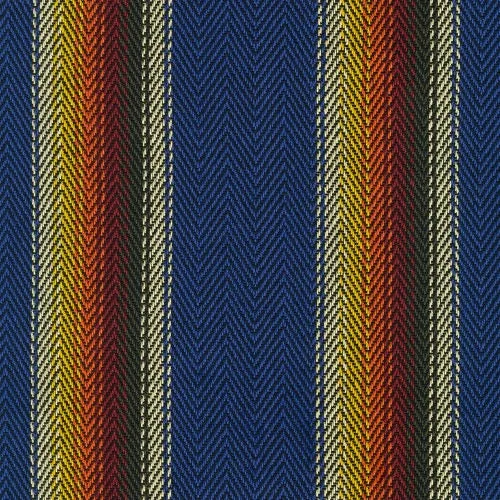 Baja Blanket Stripe - Blue Jay $15.25yd
