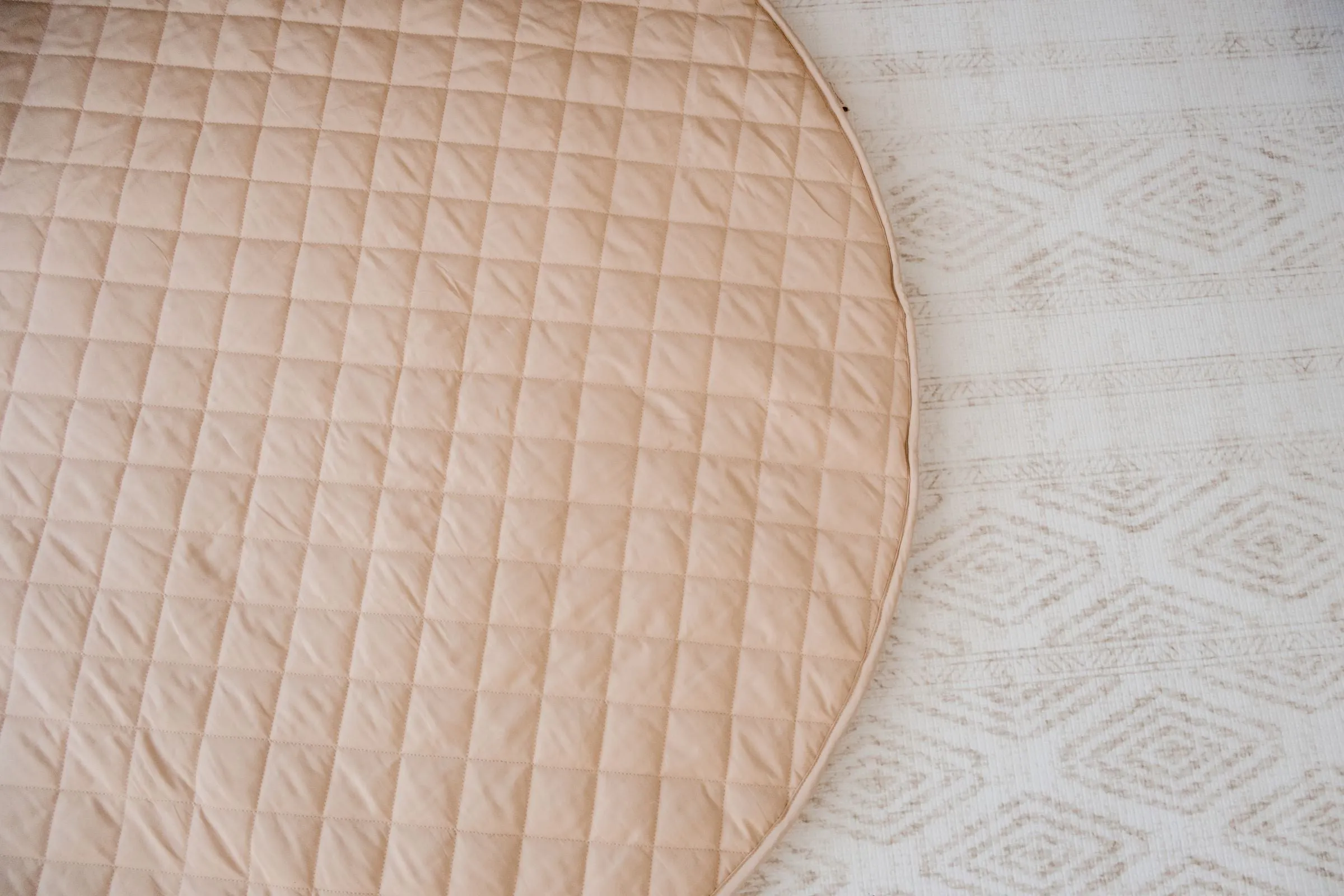 Bambella Padded Waterproof Play Mat | Nude
