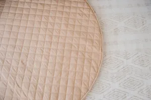 Bambella Padded Waterproof Play Mat | Nude