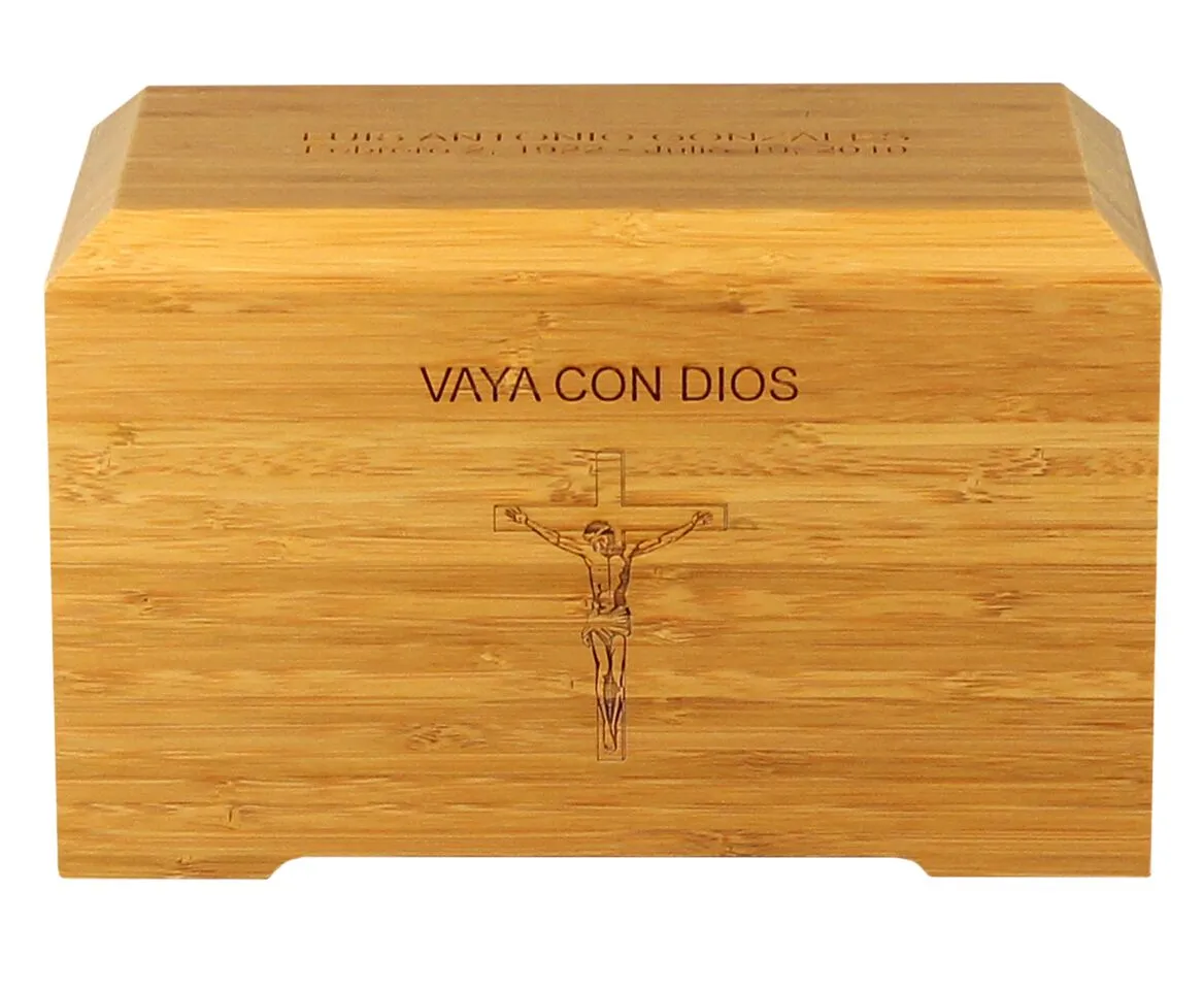 Bamboo Biodegradable Cremation Urn