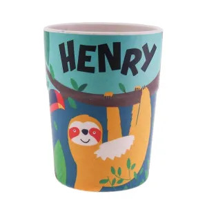 Bamboo Crew Beaker - Henry Sloth