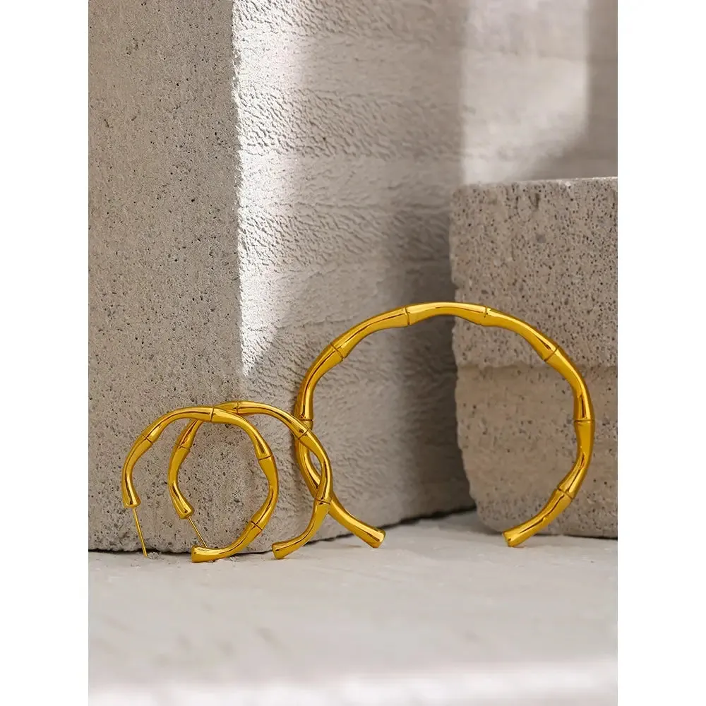 Bamboo Cuff Bangle