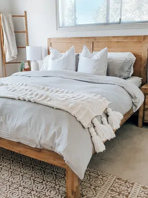 Bamboo Duvet Cover (Queen) - Antarctica