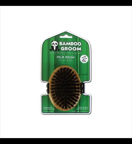 Bamboo Groom Palm Brush