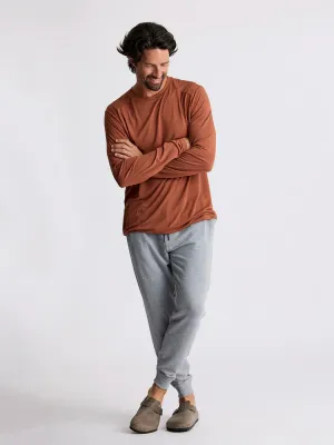 Bamboo Lightweight Fleece Jogger | Free Fly | Heather Grey