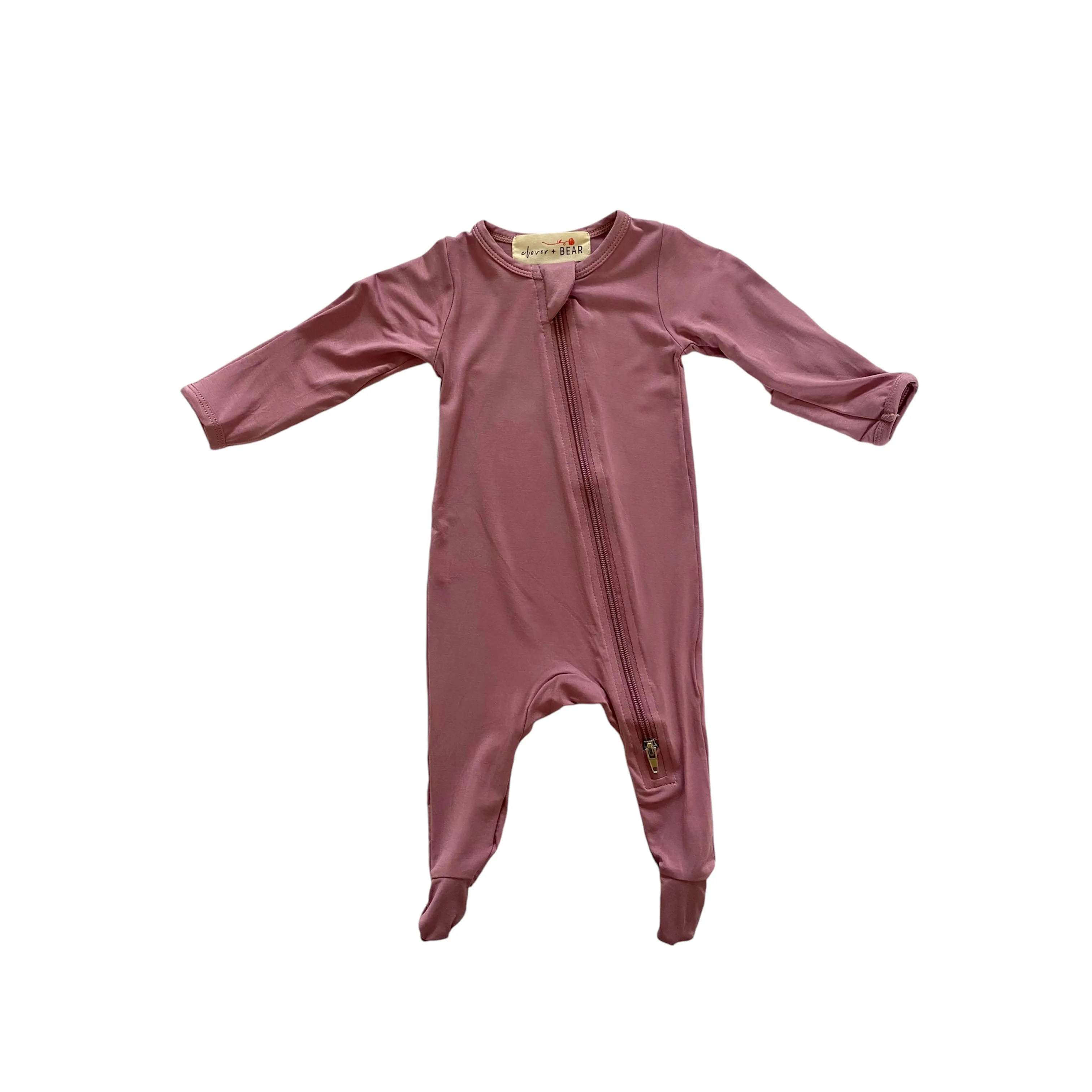 Bamboo Onesie | Plum