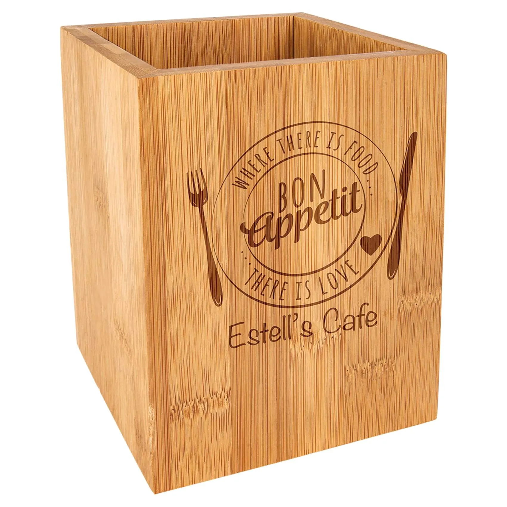Bamboo Planter or Pen/Utensil Holder