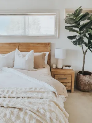 Bamboo Sheet Set (King) - Macadamia