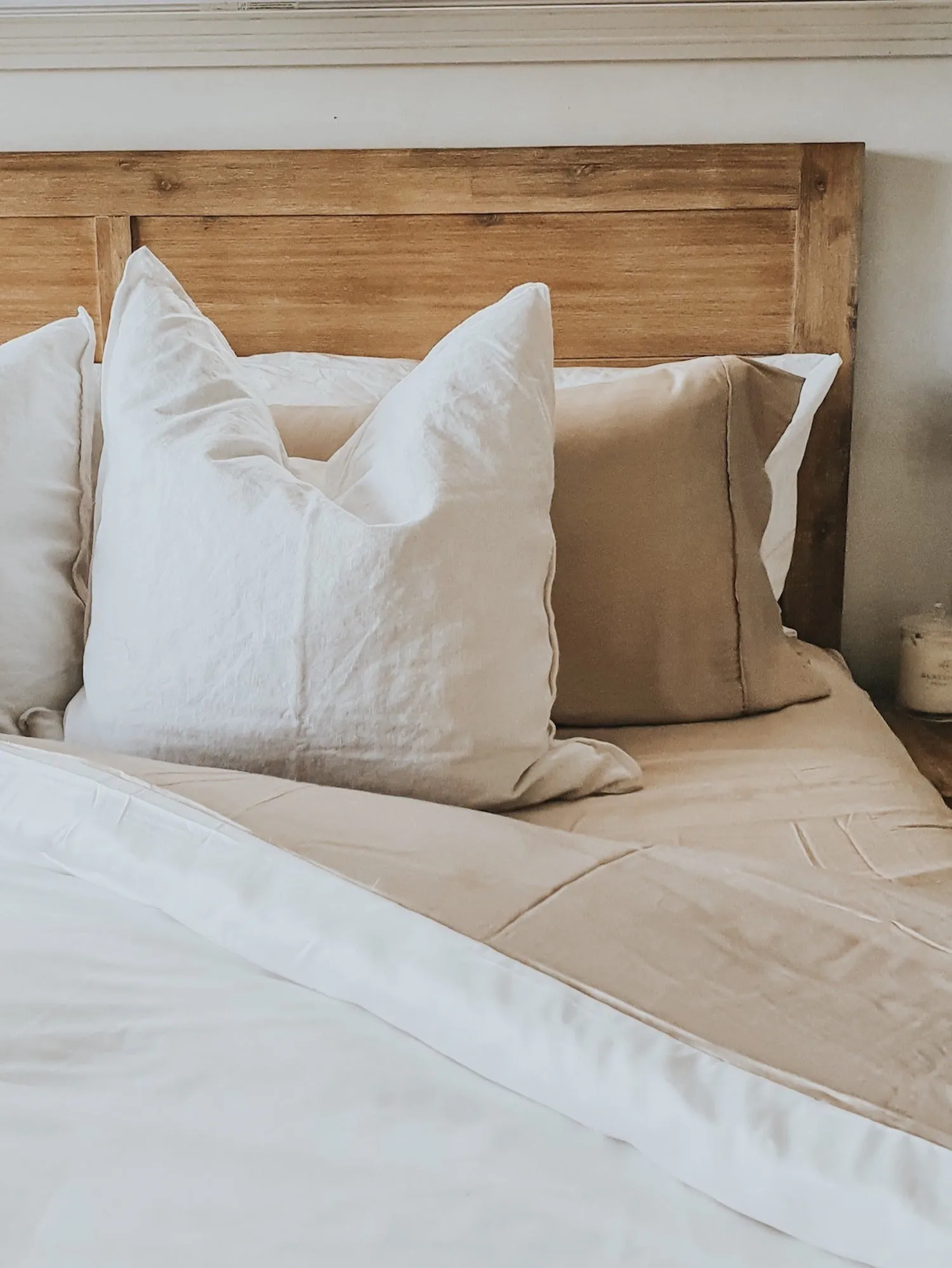 Bamboo Sheet Set (King) - Macadamia