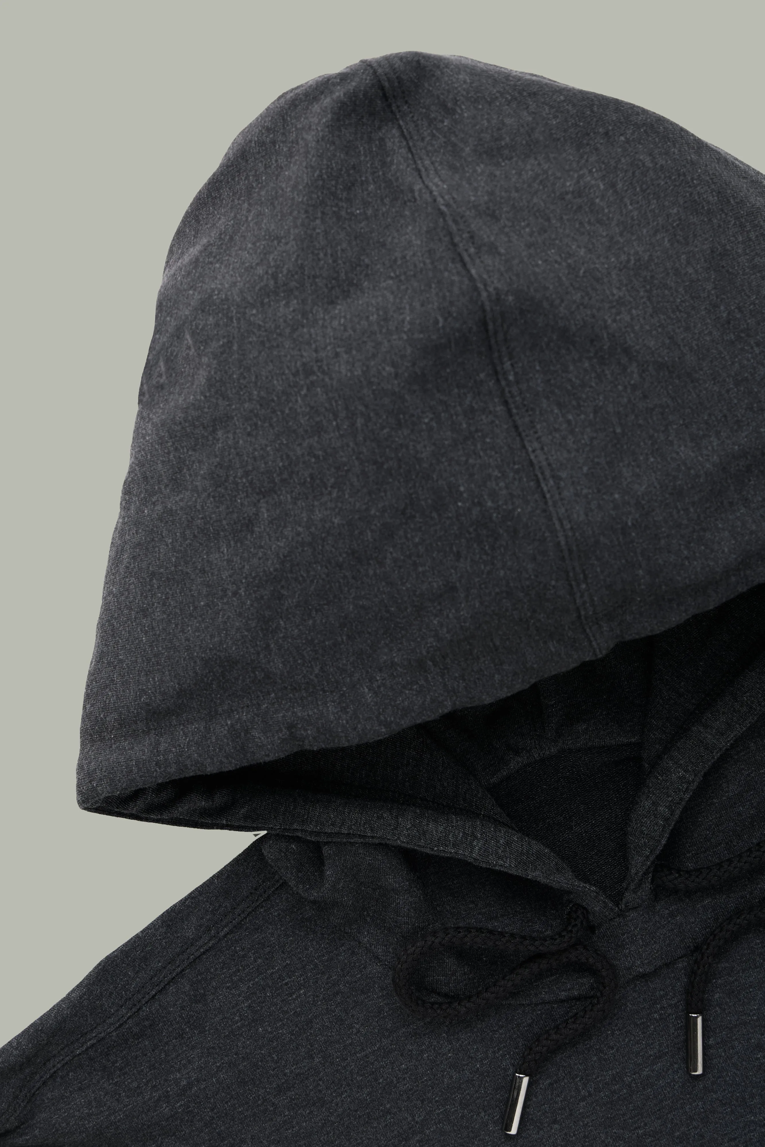 Bamboo Sorona Bleach Hoodie Black