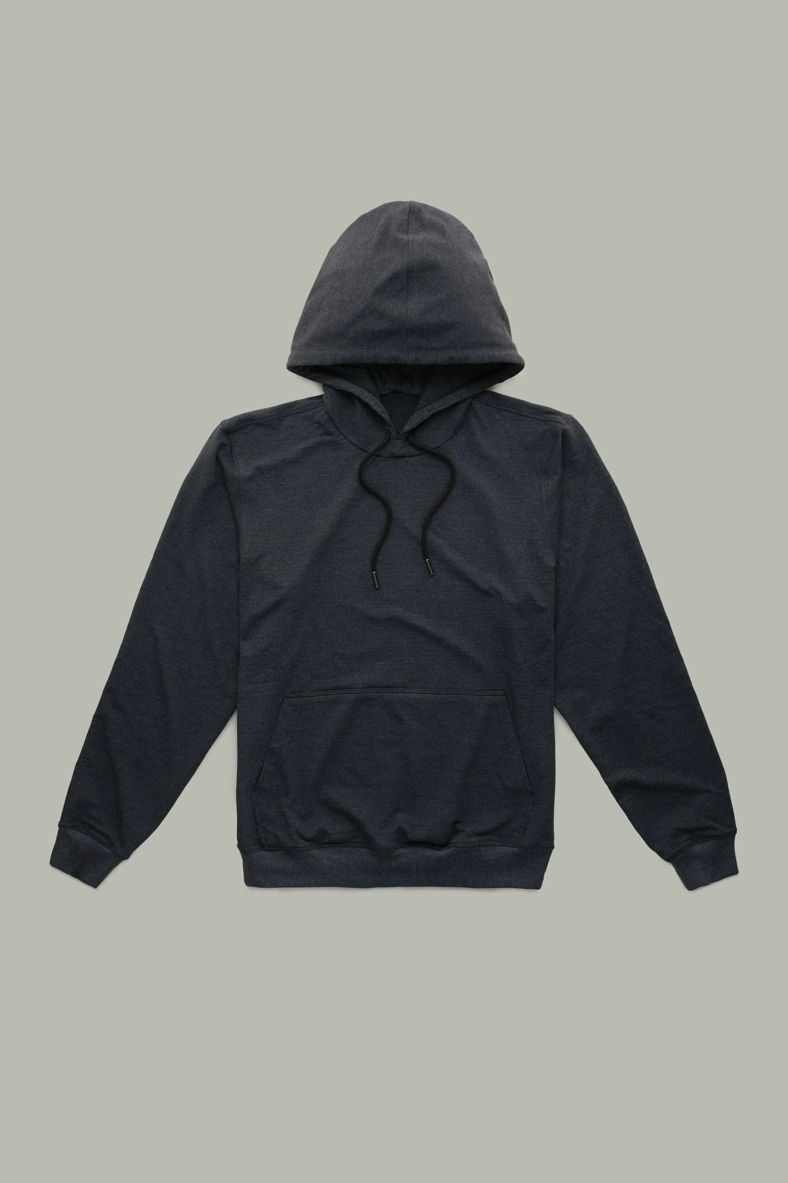 Bamboo Sorona Bleach Hoodie Black
