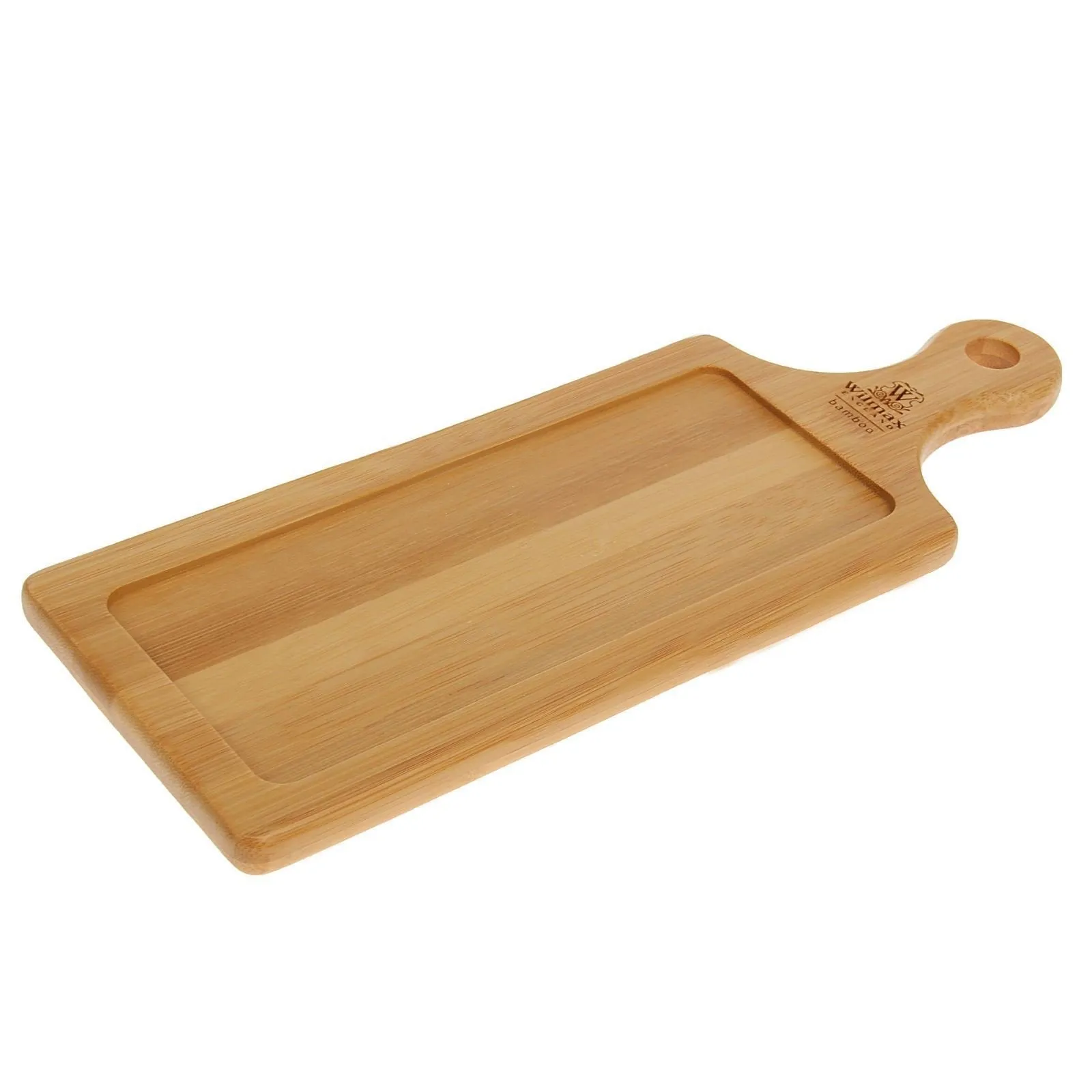Bamboo Tray 11.75" inch X 4.5" inch | For Appetizers / Barbecue /