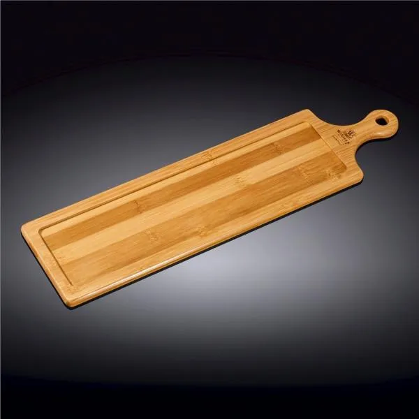 Bamboo Tray 18" inch X 4.75" inch | For Appetizers / Barbecue / Burger