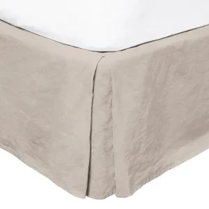 Bambury French Flax Linen Valance - Pebble