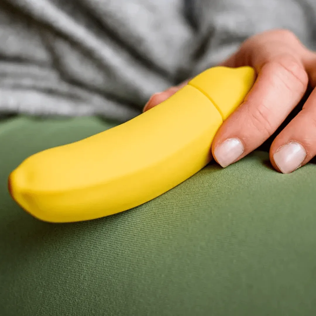 Banana Emojibator Ultra Discreet First Time Bullet Vibrator