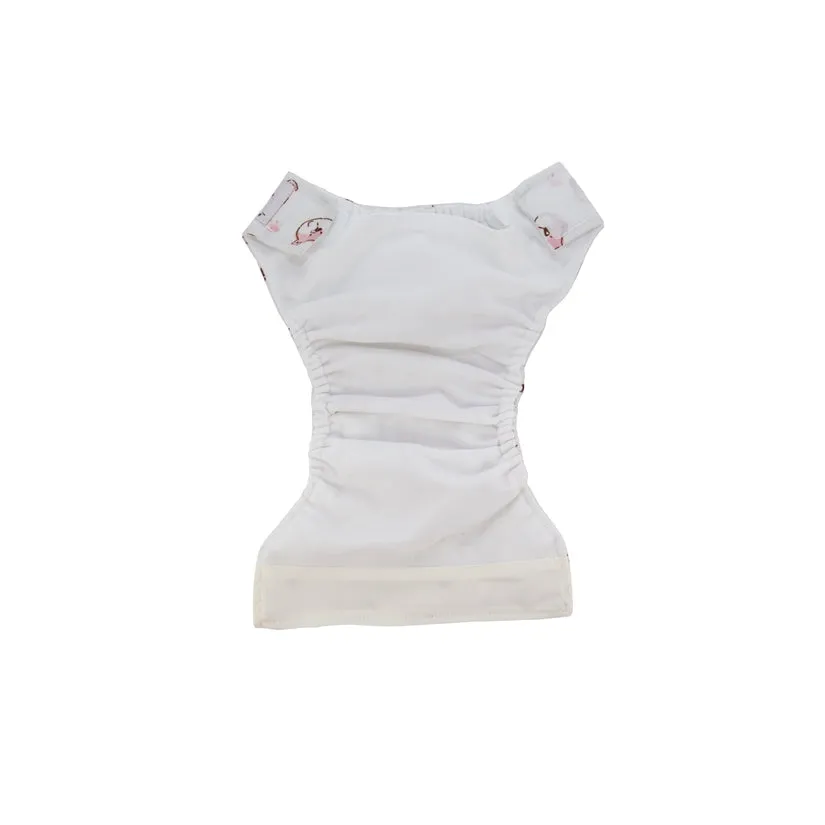 Bananas Newborn Cloth Diaper with 2 Bamboo Inserts