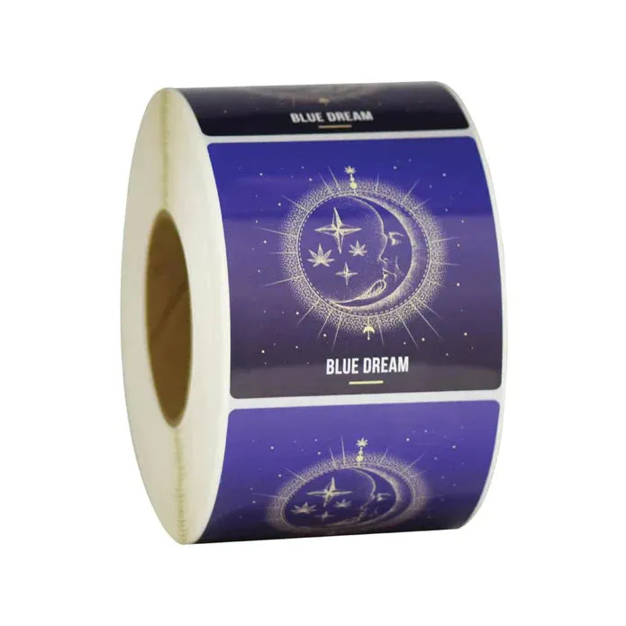 Beast Branding 1/8 Oz or 1/4 Oz Strain Label - Various Strains - (1,000 Count)