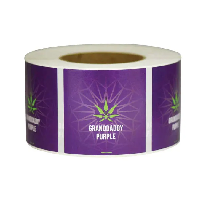 Beast Branding 1/8 Oz or 1/4 Oz Strain Label - Various Strains - (1,000 Count)
