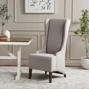 Becall 20'' H Linen Dining Chair Design: MCR4501F