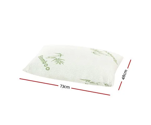 Bedding 4 Pack Bamboo Pillow Family Hotel