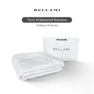 Bellami TERRY Waterproof Bamboo Mattress Protector