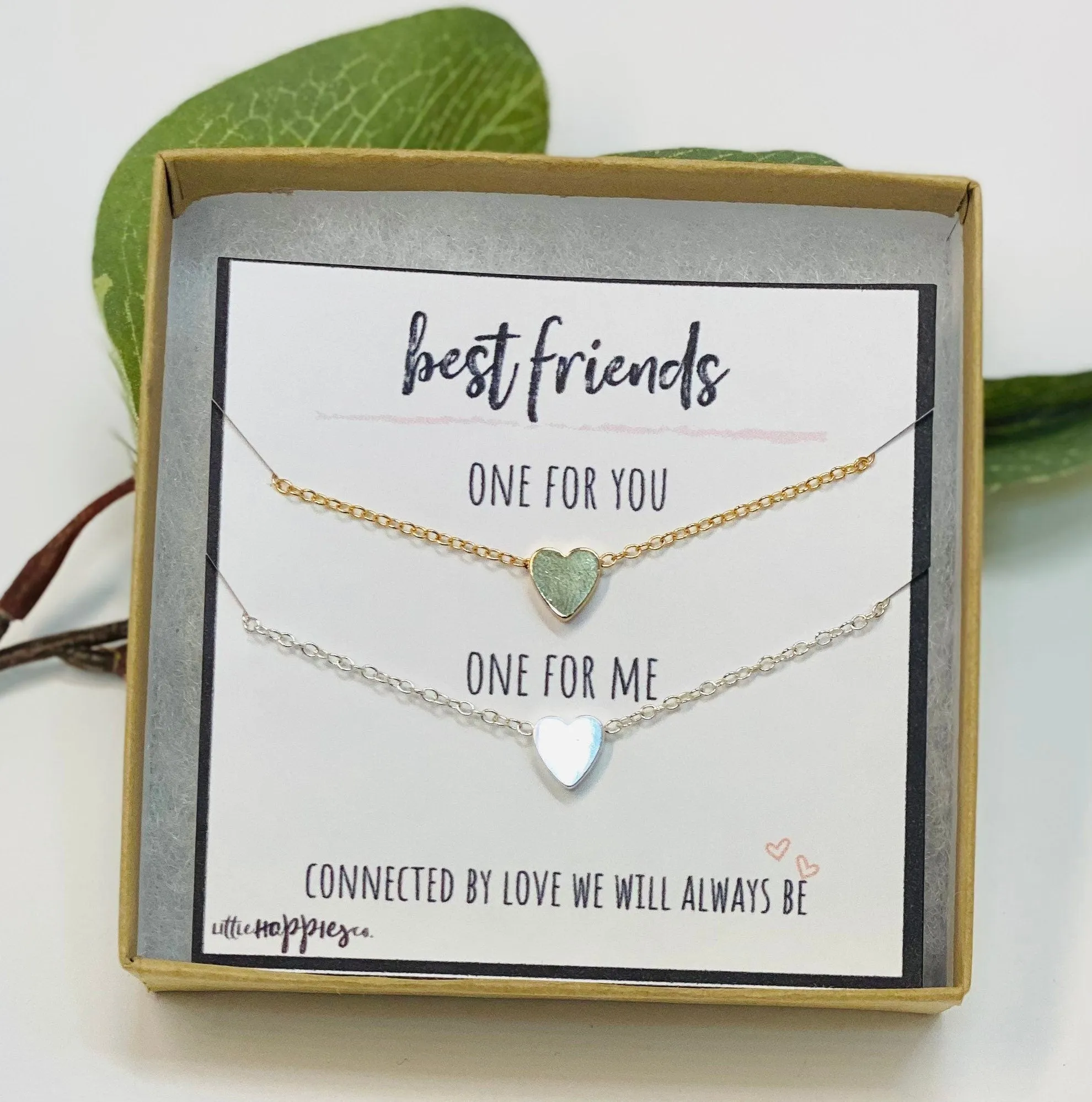 Best Friend Necklace, Personalize Necklace, Initial Necklace, Set of 2, BFF Necklace, Necklace Set, Friendship Necklaces, Best Friend Gifts