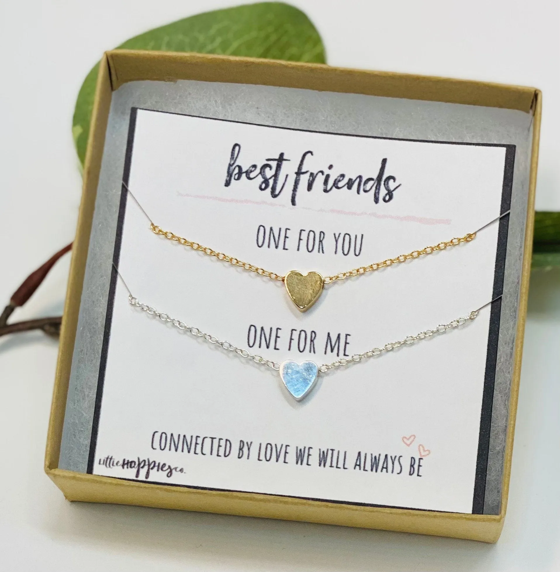 Best Friend Necklace, Personalize Necklace, Initial Necklace, Set of 2, BFF Necklace, Necklace Set, Friendship Necklaces, Best Friend Gifts