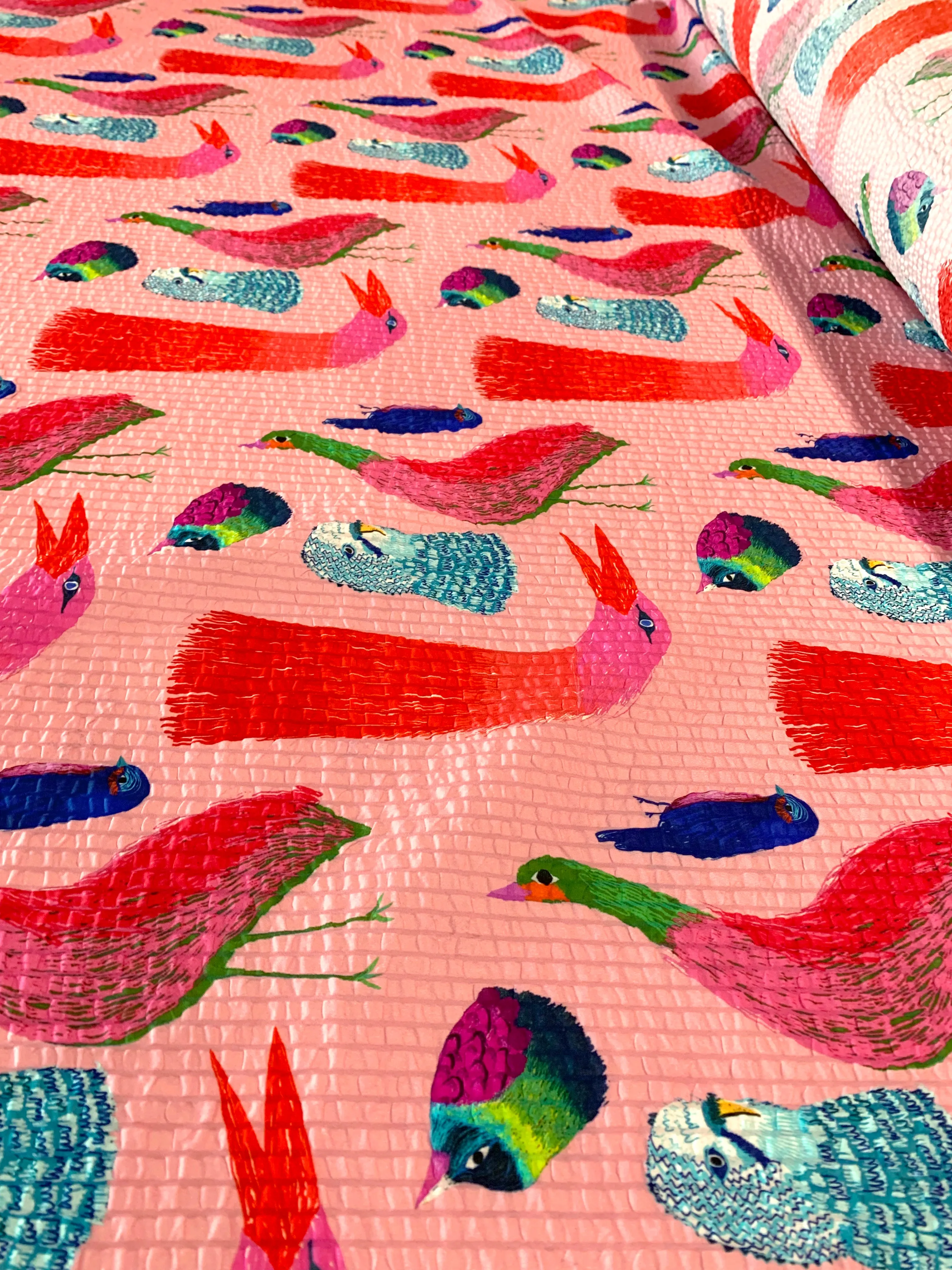 Birds (Peach)