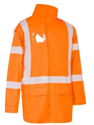 Bisley BJ6968XT X Taped Shell Rain Jacket with ID Pocket