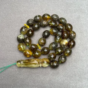 BLACK AMBER MISBAHA 11,3x13,5mm 35,5g