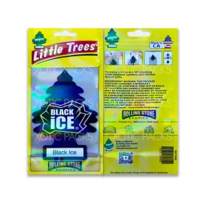 Black Ice Mylar Bag 3.5 Grams