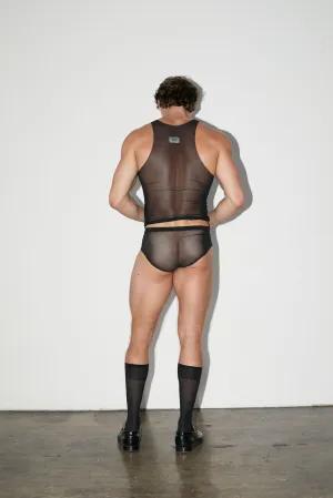 Black John Tank Top