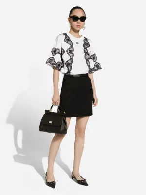 Black Large Sicily Handbag