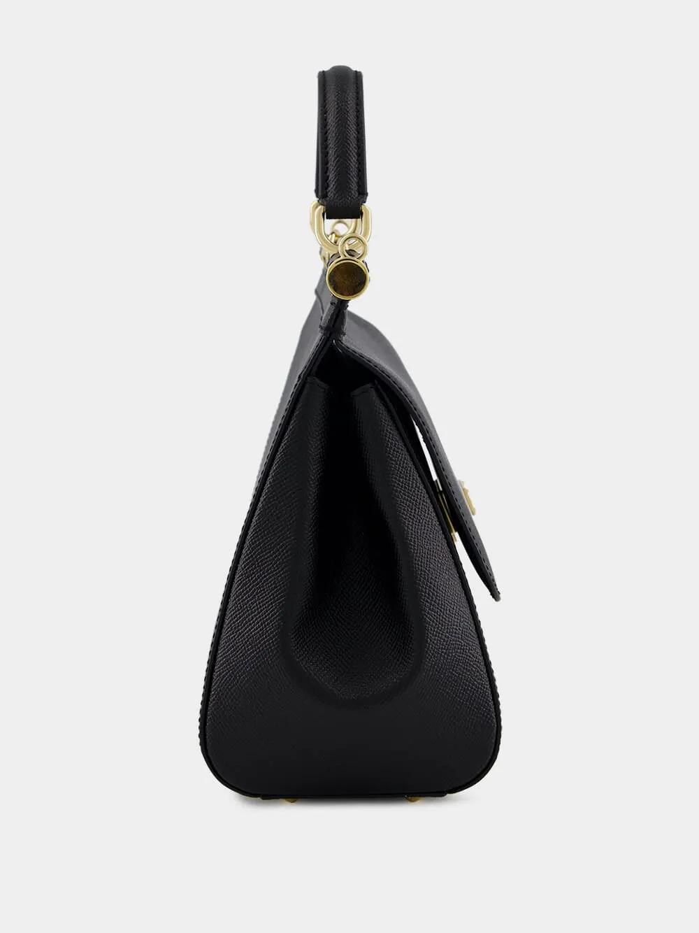 Black Large Sicily Handbag