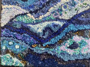 Blue Sea Abstract - A Single Colour Abstract Pattern and/or Kit