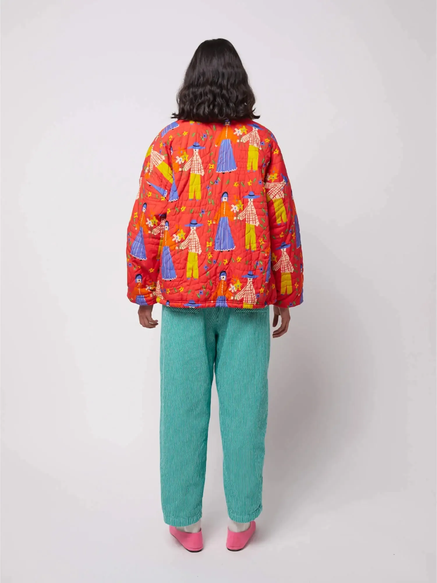 Bobo Choses WOMAN | Couples print quilted jacket