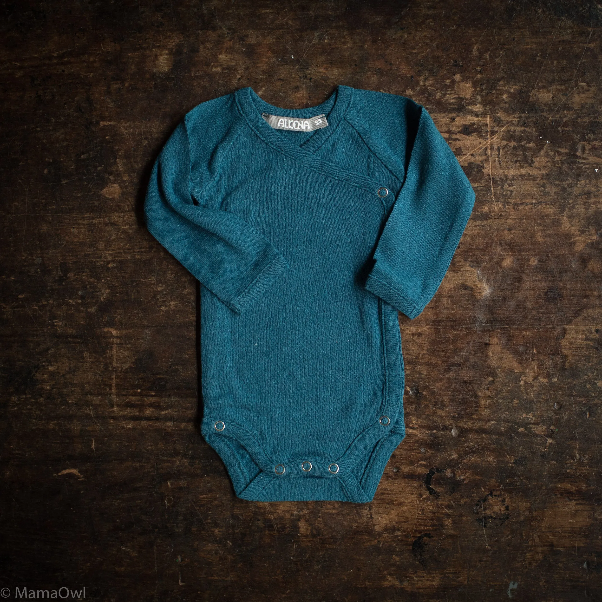 Bourette Silk Wrap Body - Sapphire