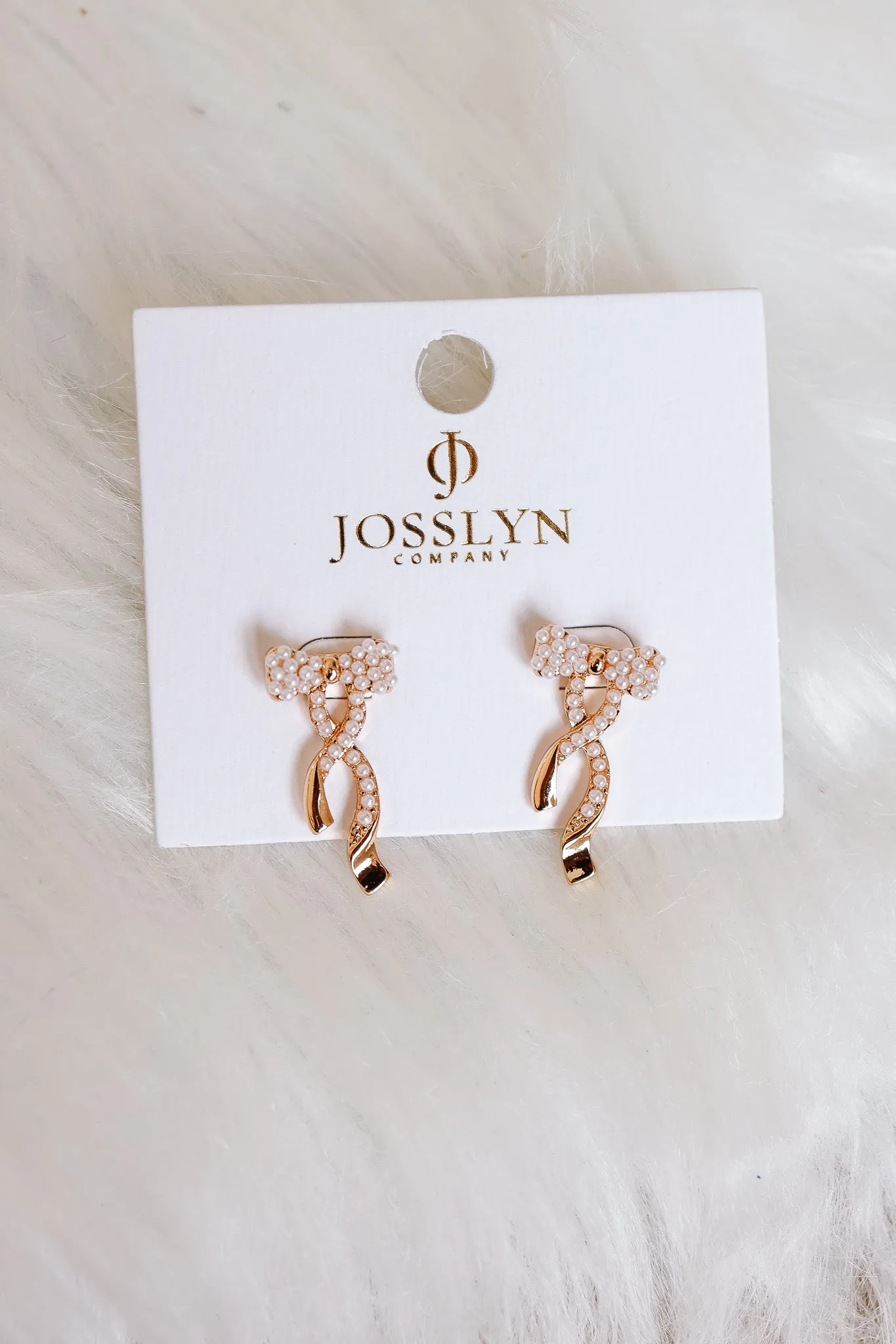Bow Pearl Mix Earrings