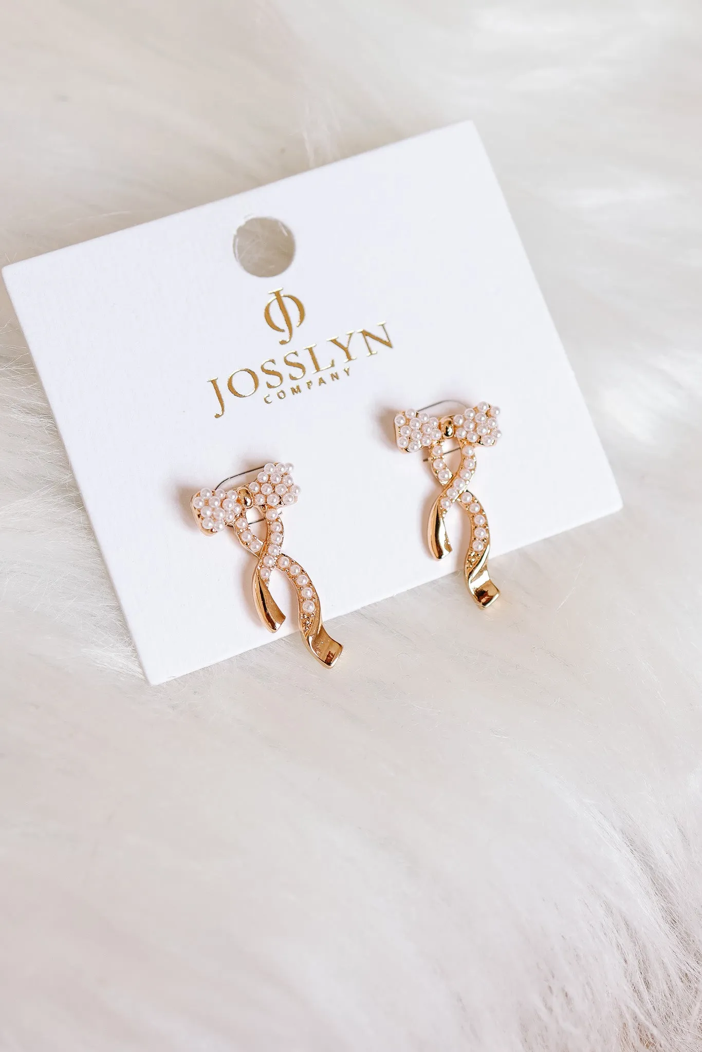 Bow Pearl Mix Earrings