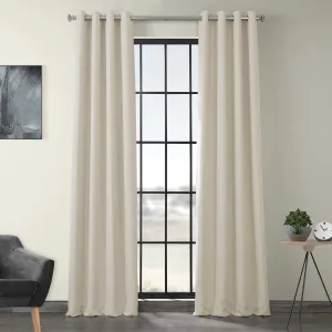 Brand new BOCH-LN1856-96-GR Faux Linen Grommet Blackout Curtains, Each panel is 50 X 96, Birch! Winner can purchase 1 more set at winning bid! Retails $134 W/tax for set!