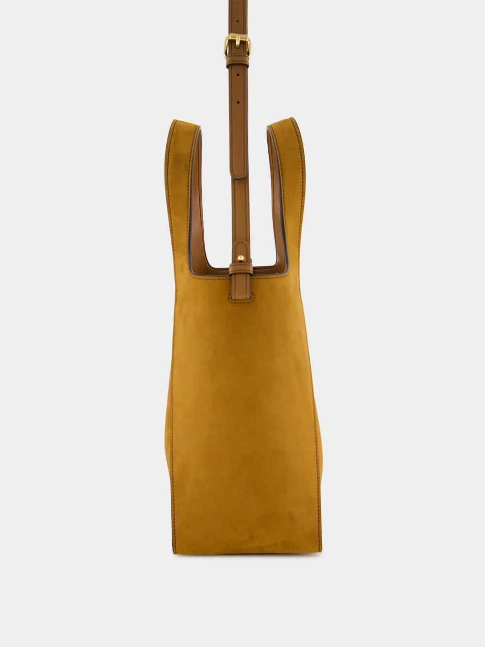 Brandy Logo Top Handle Crossbody Tote Bag