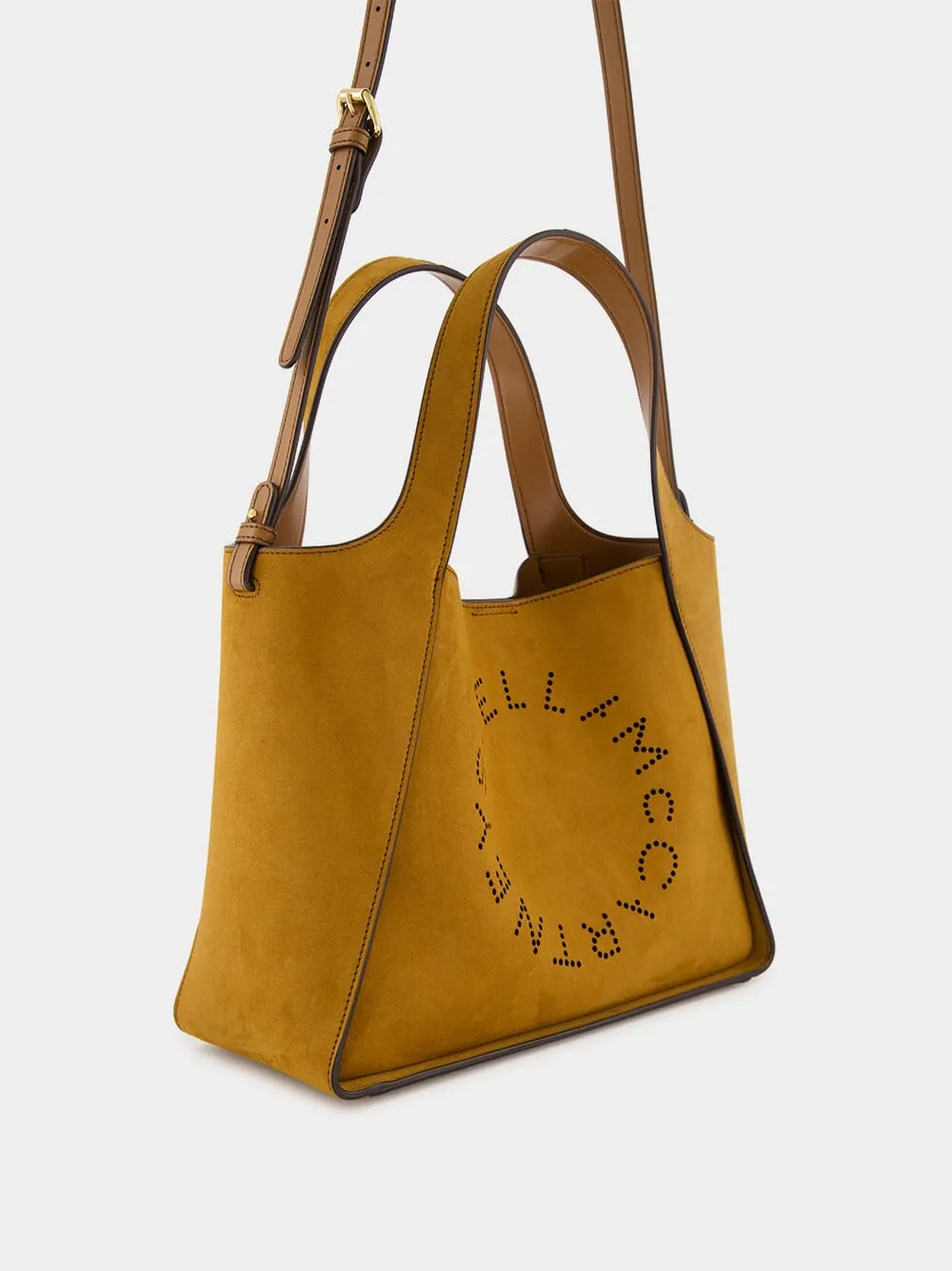 Brandy Logo Top Handle Crossbody Tote Bag