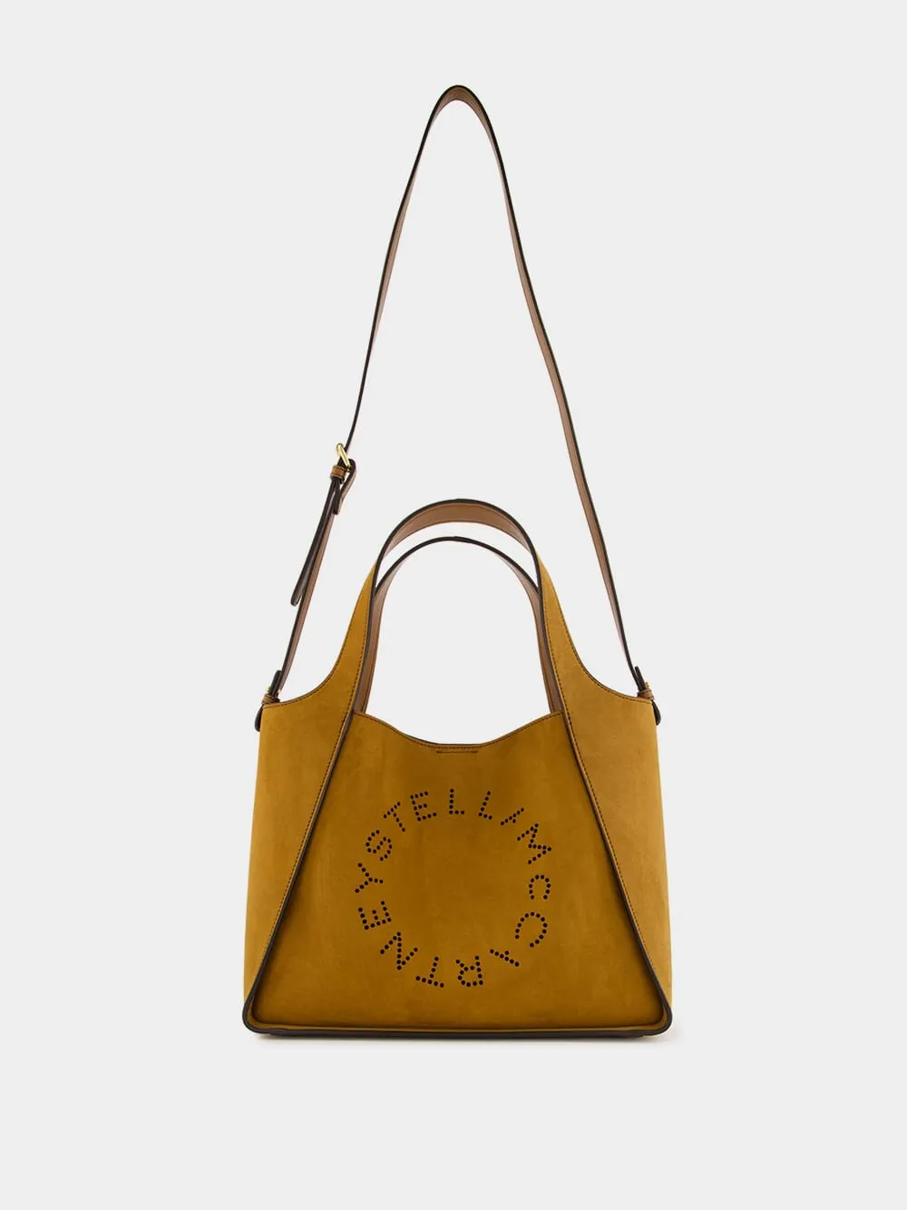 Brandy Logo Top Handle Crossbody Tote Bag