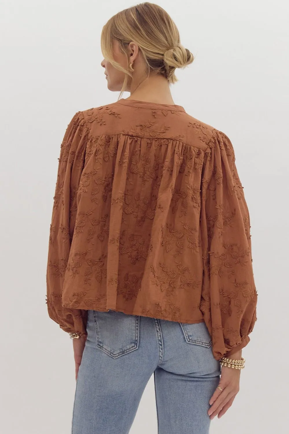 Brody Embroidered Top FINAL SALE