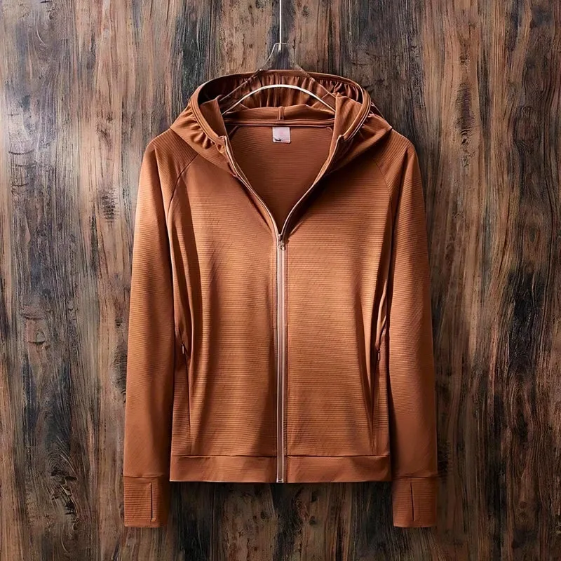 Brunello Craft Ice-Silk Zip-Up