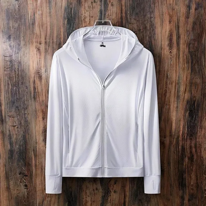 Brunello Craft Ice-Silk Zip-Up