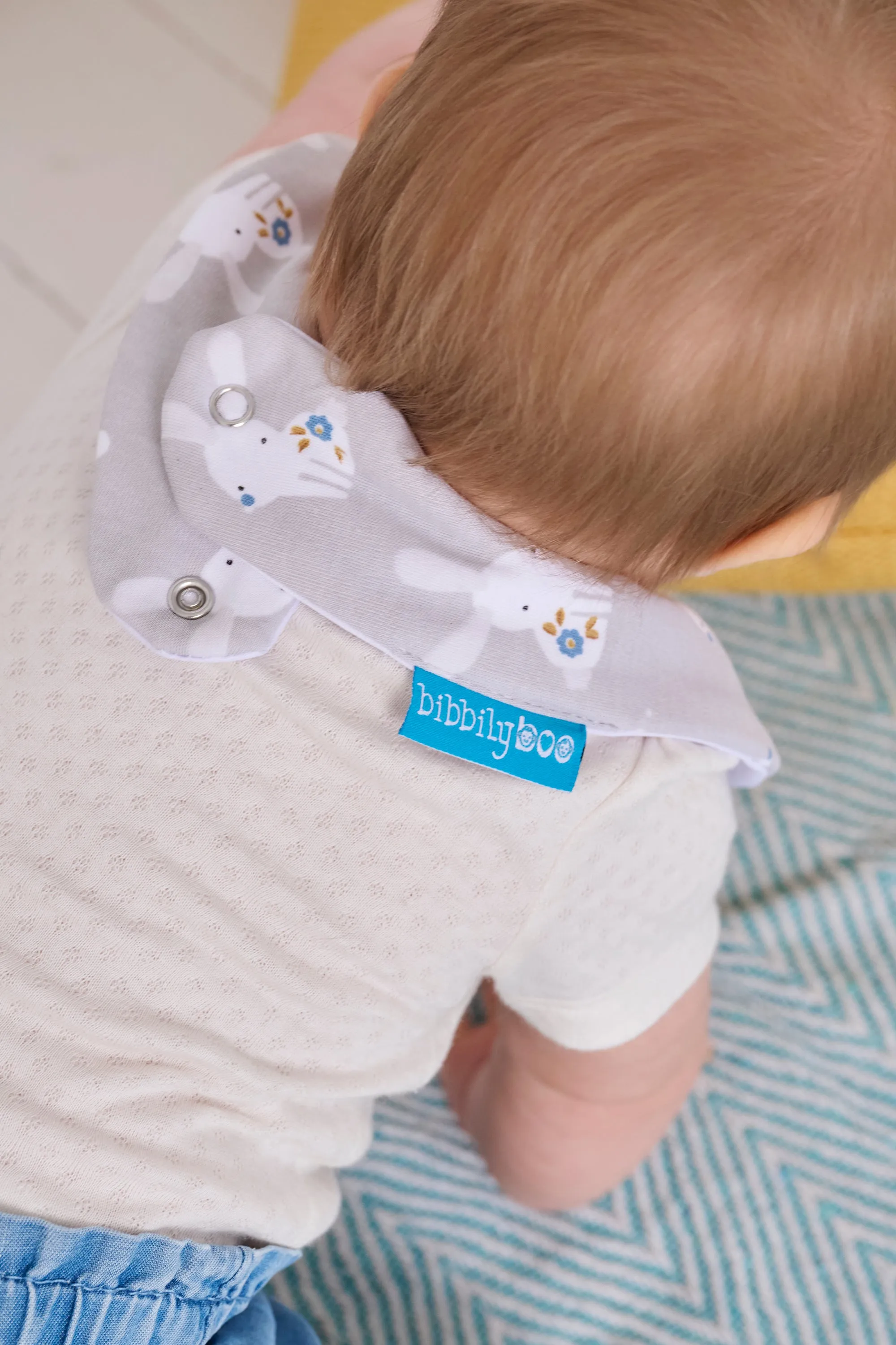 Bunny Rabbit Bundle of 3 Waterproof Dribble Bibs