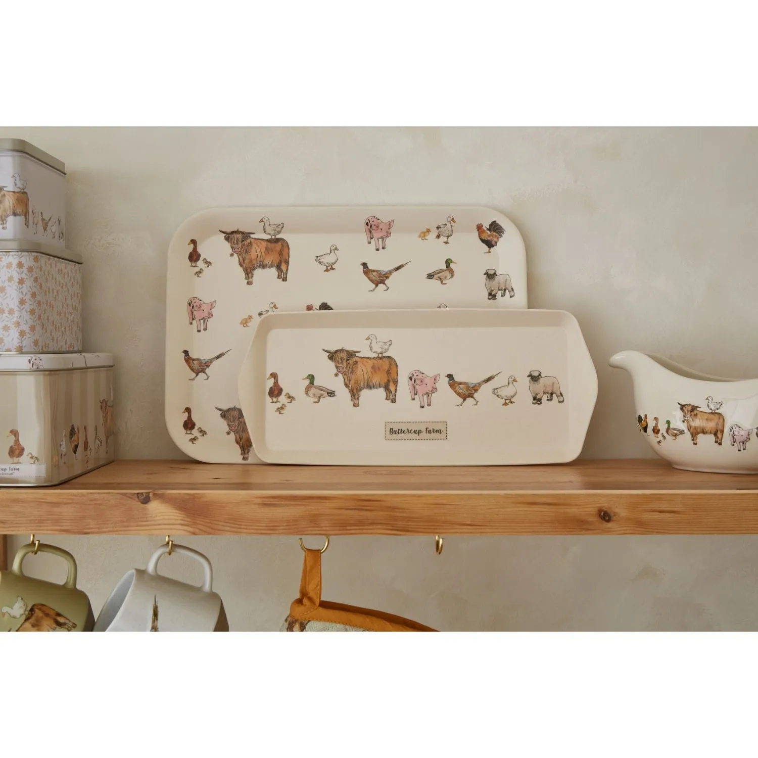 Buttercup Farm Bamboo Tray