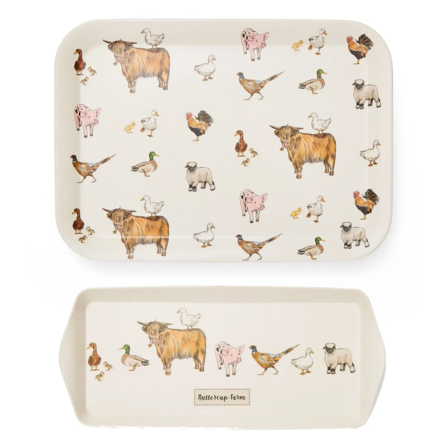Buttercup Farm Bamboo Tray